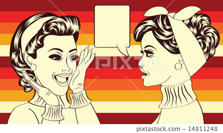 pop art retro women in comics style that gossip pop art retro women in comics style that gossip 14811248