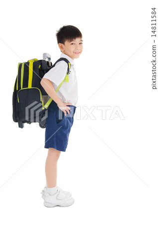 Portrait of asian primary school kid 14811584