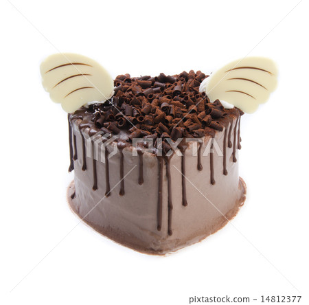 cake, Ice-cream cake on background 14812377