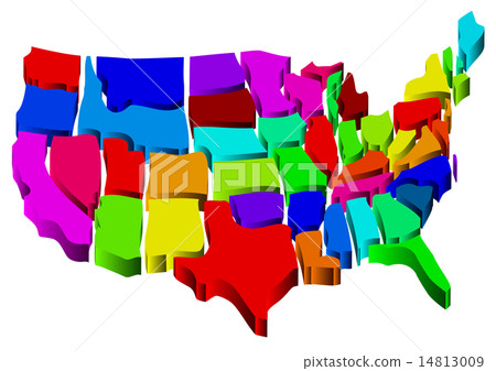 united states map 14813009