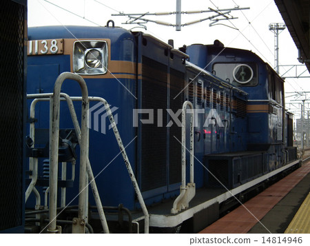 睡覺有限的快速Hokutosei DD51函館站 14814946
