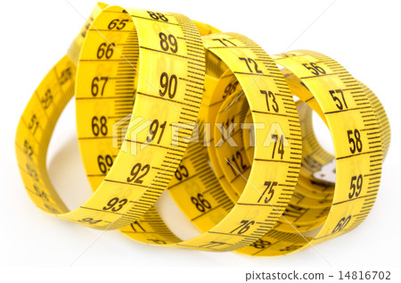 Twisted yellow measuring tape Twisted yellow measuring tape 14816702
