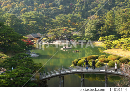 Kuribayashi Park, landscape of South Lake Kuribayashi Park, landscape of South Lake 14819344