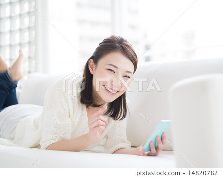 智能手機·小姐 14820782