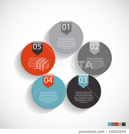 Infographic Templates for Business Vector Illustration.  14820844