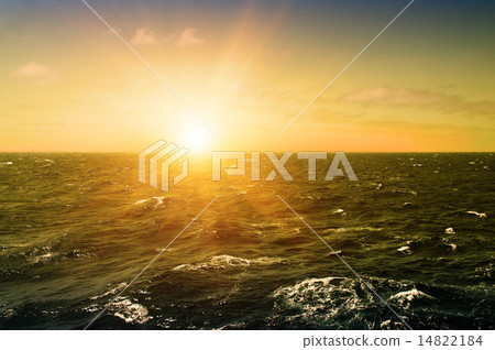 Storm sea in atlantic ocean Storm sea in atlantic ocean 14822184