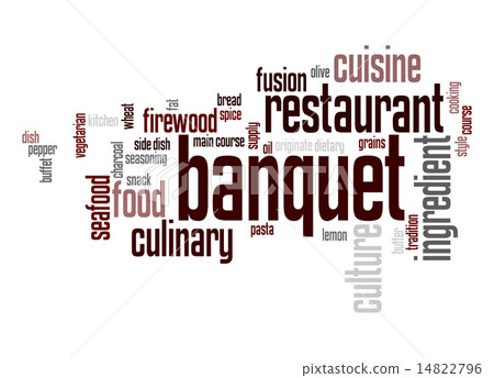Banquet word cloud 14822796