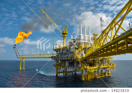 Production platform of oil and gas industry Production platform of oil and gas industry 14823819