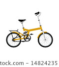矢量 自行車 腳踏車 14824235