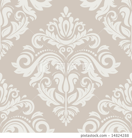 Orient Seamless Vector Pattern. Abstract Background 14824288