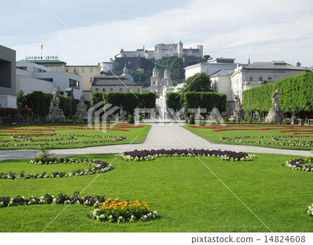 Scenery of Salzburg (Mirabell garden) Scenery of Salzburg (Mirabell garden) 14824608