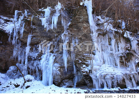 三十錘子冰柱在Chichibu市，埼玉縣 14827433