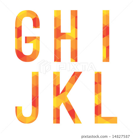 Modern Style Alphabets Set 14827587