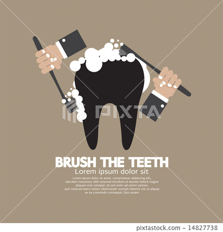Hands Brushing The Teeth 14827738