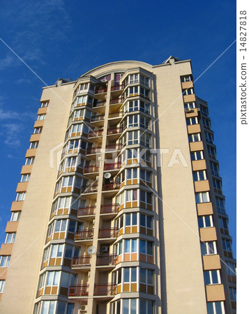 The multistorey modern house The multistorey modern house 14827818