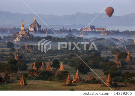 Archaeological Zone - Bagan - Myanmar Archaeological Zone - Bagan - Myanmar 14829200