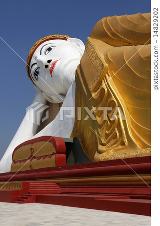 Reclining Buddha - Monywa - Myanmar 14829202