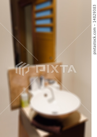 Modern beauty salon blur background 14829383