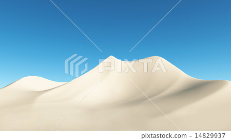 desert on a background 14829937