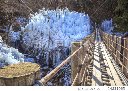 埼玉縣忍野町的Oonochi冰柱 14831065