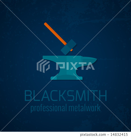 Blacksmith metalwork icon - Stock Illustration [14832415] - PIXTA