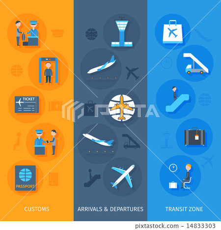 Airport Banner Set 14833303