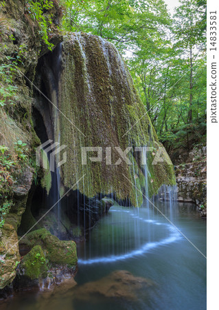 Bigar Cascade Falls in Beusnita Gorges, Romania 14833581
