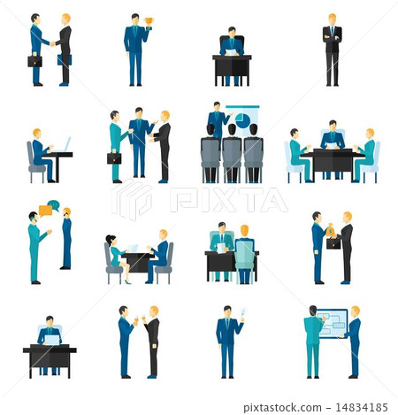 Business Men Set 14834185