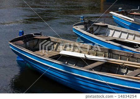Blue boats 14834254