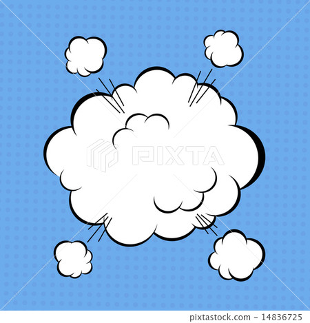 Comic cloud 14836725
