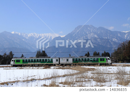 冬天的大傾斜線 14836835