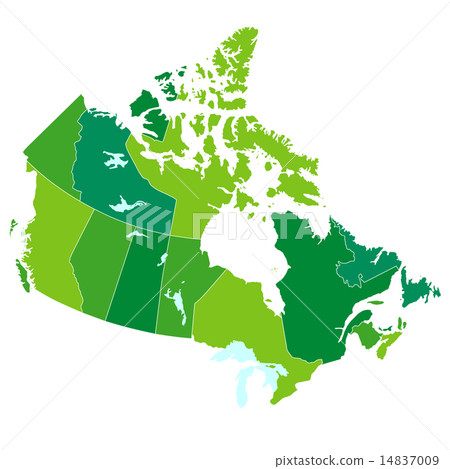 加拿大地圖國家 14837009