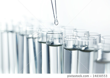 Pipette with drop of liquid 14838553