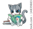 Learning cat 14839883