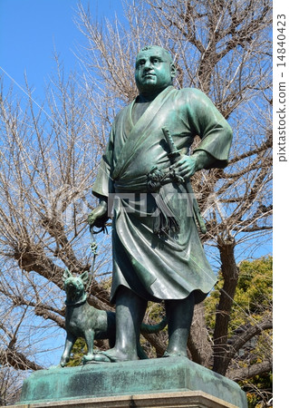 Ueno's Takamori Saigo statue Ueno's Takamori Saigo statue 14840423