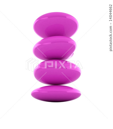Spa stones. 3d icon Spa stones. 3d icon 14844662