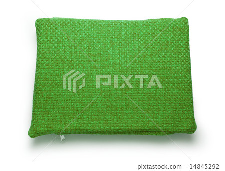 Soft blank green pillow 14845292