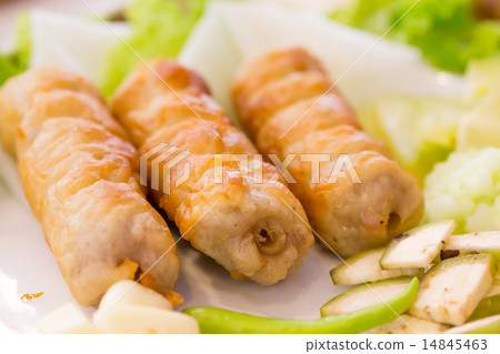 Vietnamese Meatball Wraps, Nam Neung, Vietnamese food Vietnamese Meatball Wraps, Nam Neung, Vietnamese food 14845463