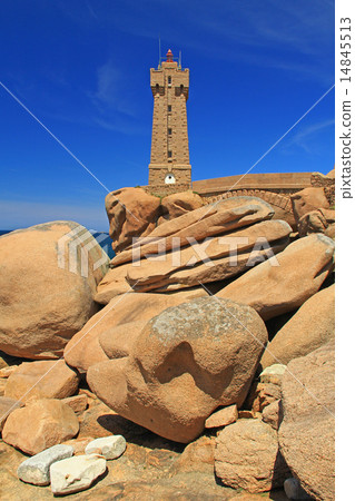 Lighthouse of Ploumanach, Brittany, France 14845513