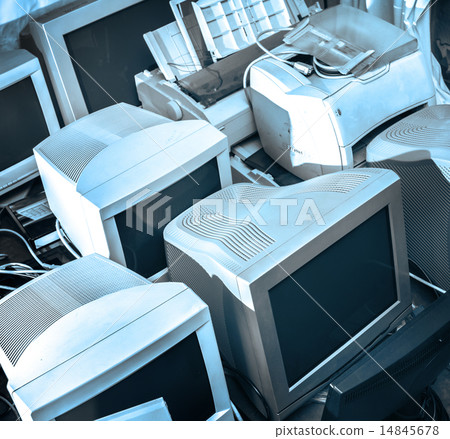 Old computer monitors Old computer monitors 14845678