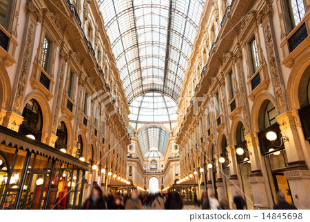 Italy Milano Emanuele II's Galleria Italy Milano Emanuele II's Galleria 14845698