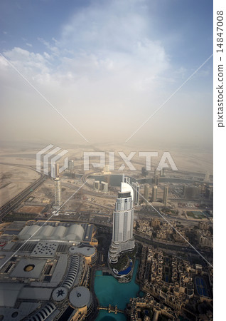 Dubai, UAE. Aerial view Dubai, UAE. Aerial view 14847008