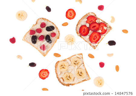 delicious berry sandwiches 14847576
