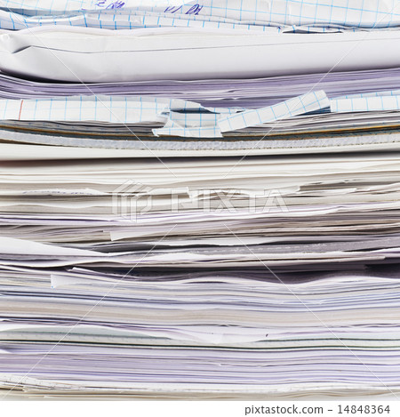 Stack of paper sheets Stack of paper sheets 14848364
