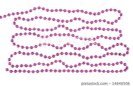 Violet beads on a thread 14848506