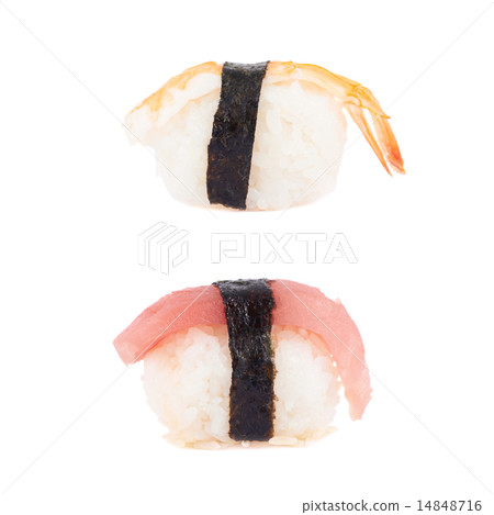 Sushi nigirizushi isolated Sushi nigirizushi isolated 14848716