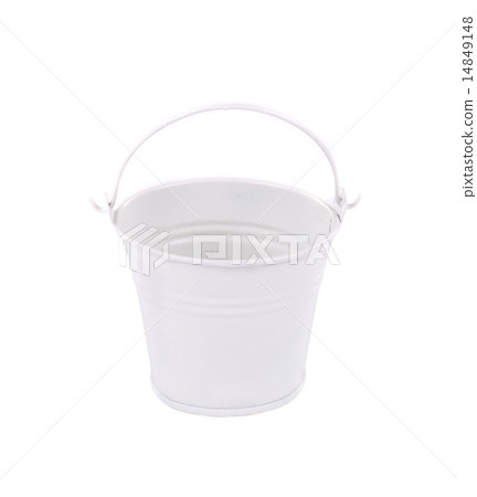 white metal bucket white metal bucket 14849148
