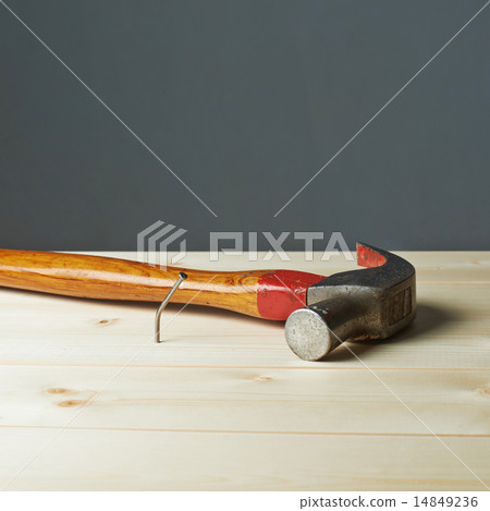 Composition of hammer and nail Composition of hammer and nail 14849236