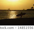 日落衝浪者 14851556