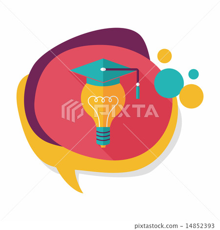Light bulb flat icon with long shadow,eps10 Light bulb flat icon with long shadow,eps10 14852393